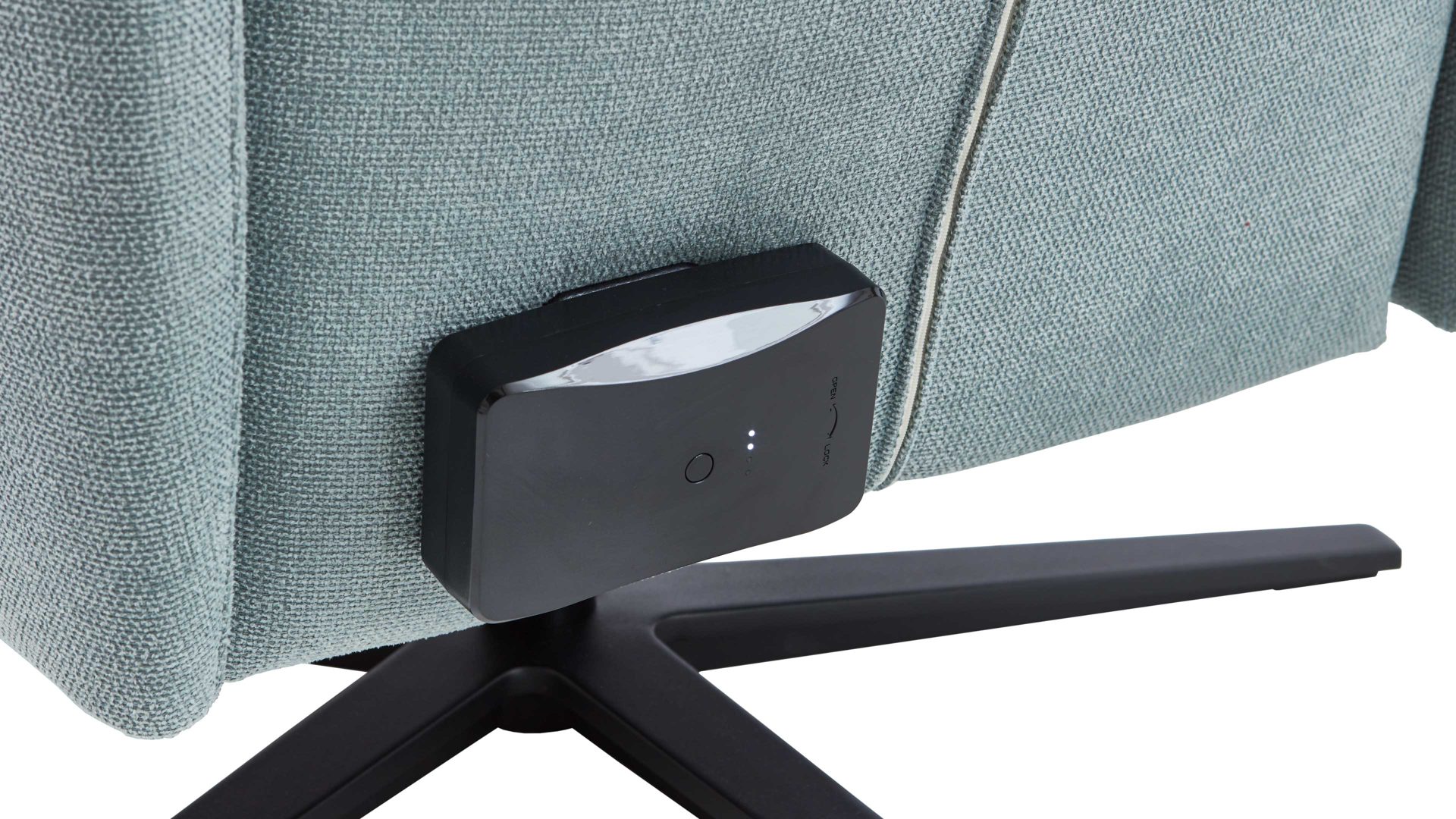 Akku COMFORT SMART aus Metall in Schwarz COMFORT SMART Calipso - Akku schwarz