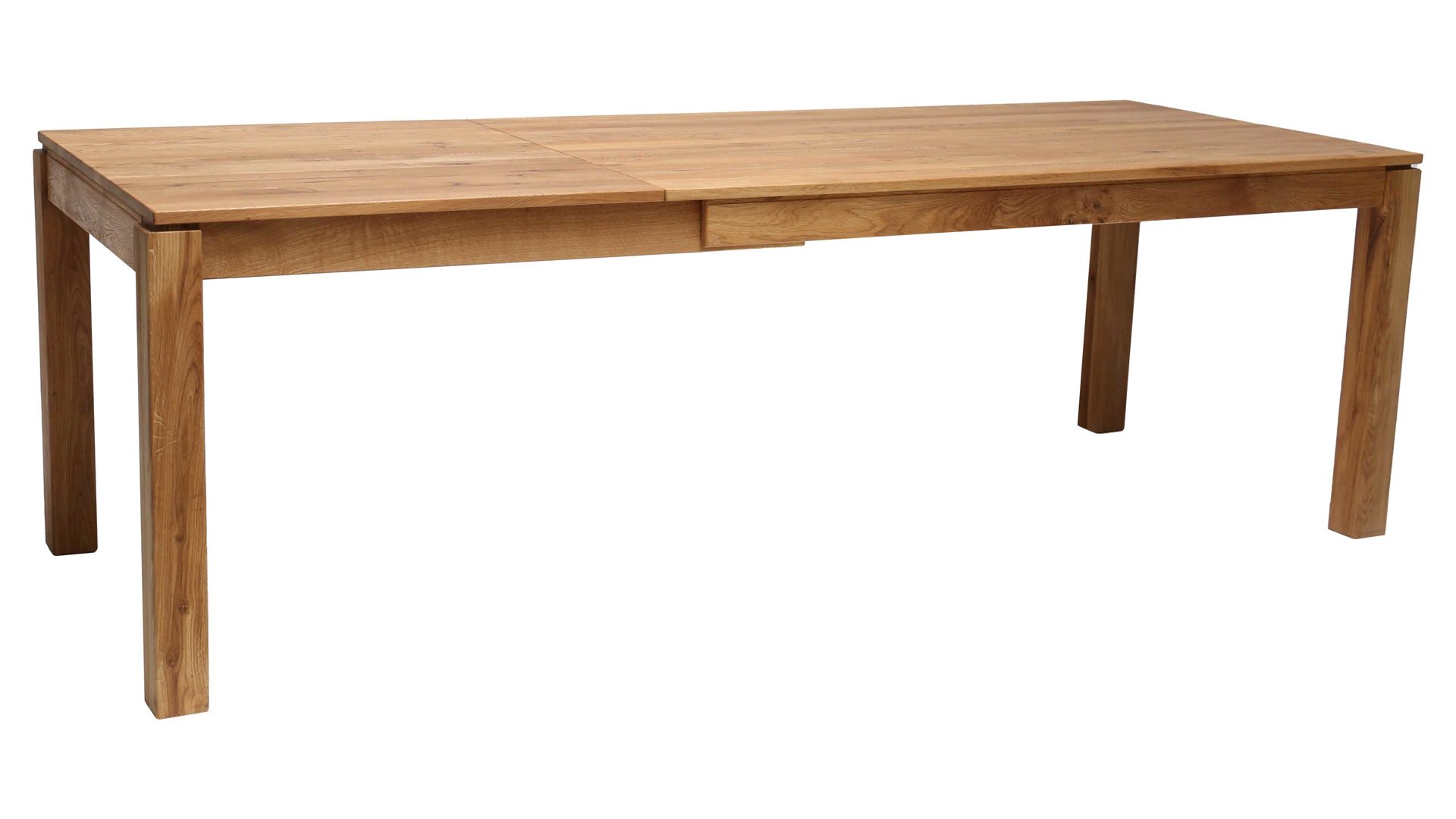 Auszugtisch Standard furniture factory aus Holz in Holzfarben Ausziehtisch Loire XL Eiche rustik ca. 160 - 240 x 90 cm