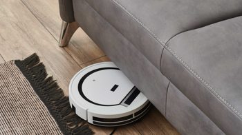 Recamiere Steinpol polsteria aus Stoff in Grau Polsterprogramm Relaxa 6.0 Plus PSG XC - Recamiere graue Mikrofaser Kevin - Länge ca. 198 cm