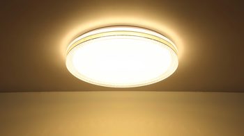 Deckenleuchte Globo lighting aus Metall in Weiß GLOBO Deckenleuchte Veleno weißes Metall – Durchmesser ca. 49 cm