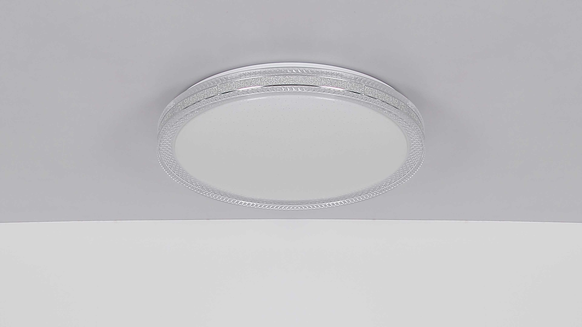 Deckenleuchte Globo lighting aus Metall in Weiß GLOBO Deckenleuchte Veleno weißes Metall – Durchmesser ca. 49 cm