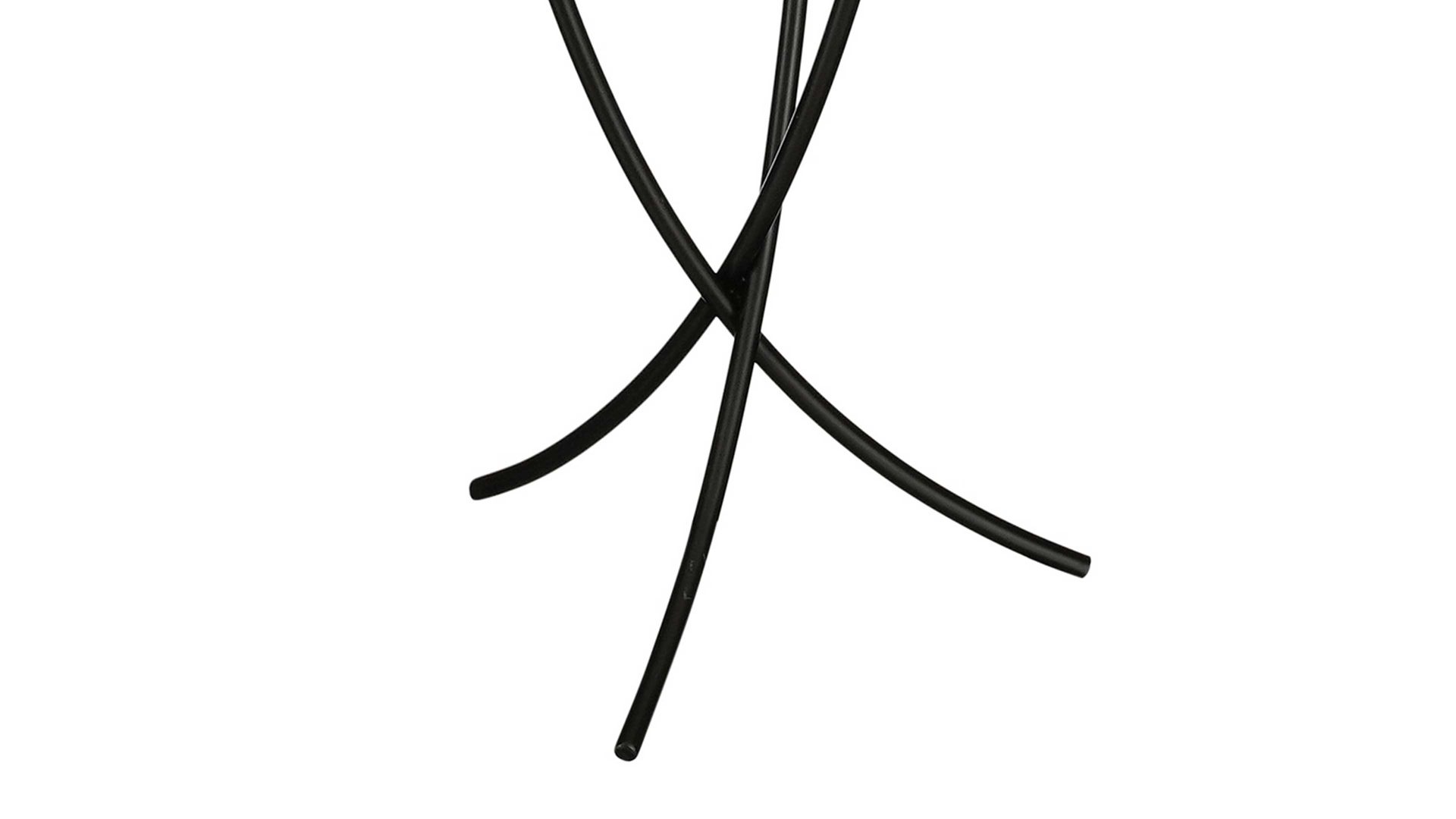 Kerzenständer Edelman® aus Metall in Schwarz Kerzenständer schwarzes Metall - Höhe ca. 60 cm