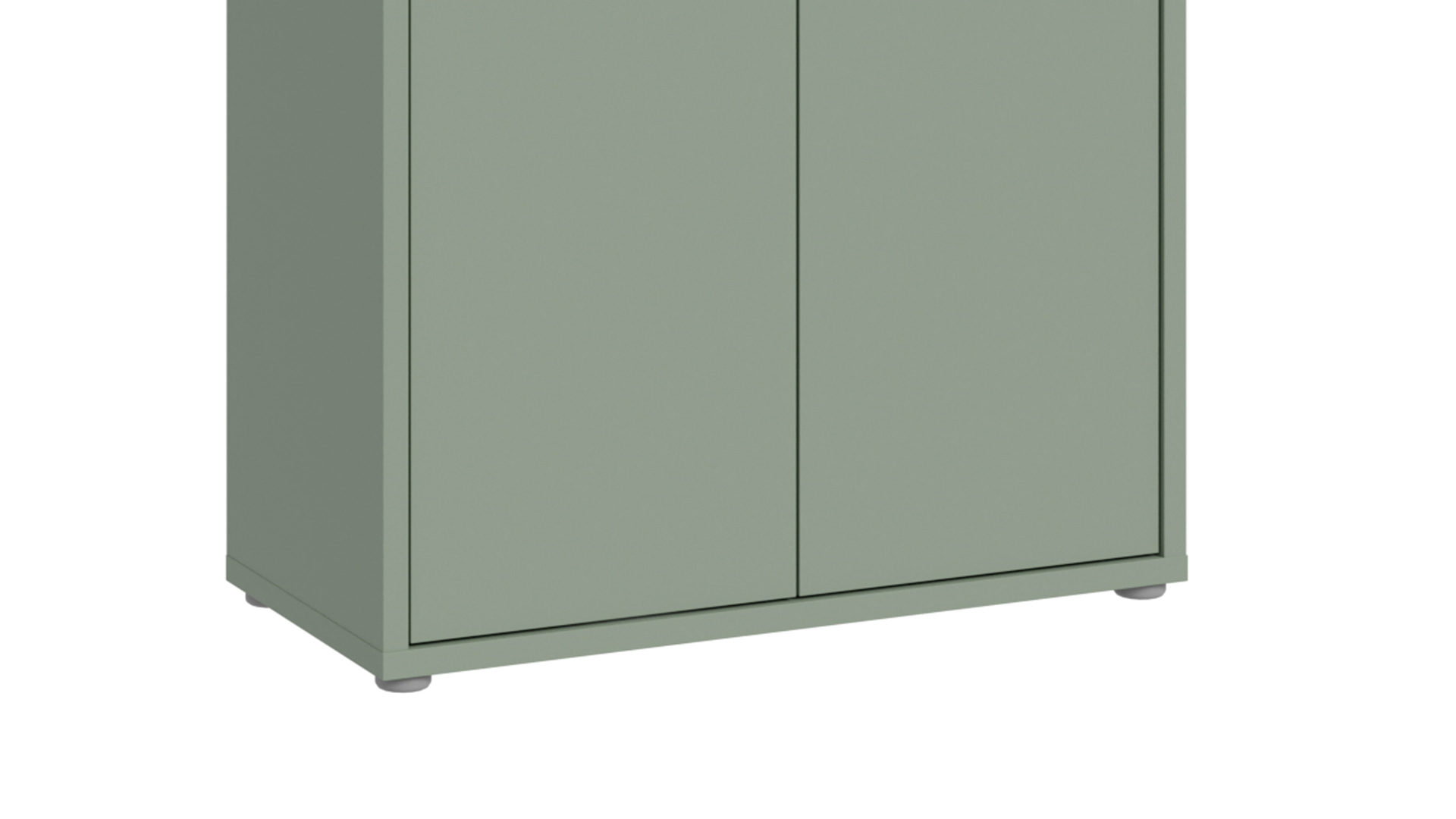 Schuhschrank Forte® aus Holz in Grün Schuhschrank Alice Springs Salbei Grün – ca. 74 x 192 cm