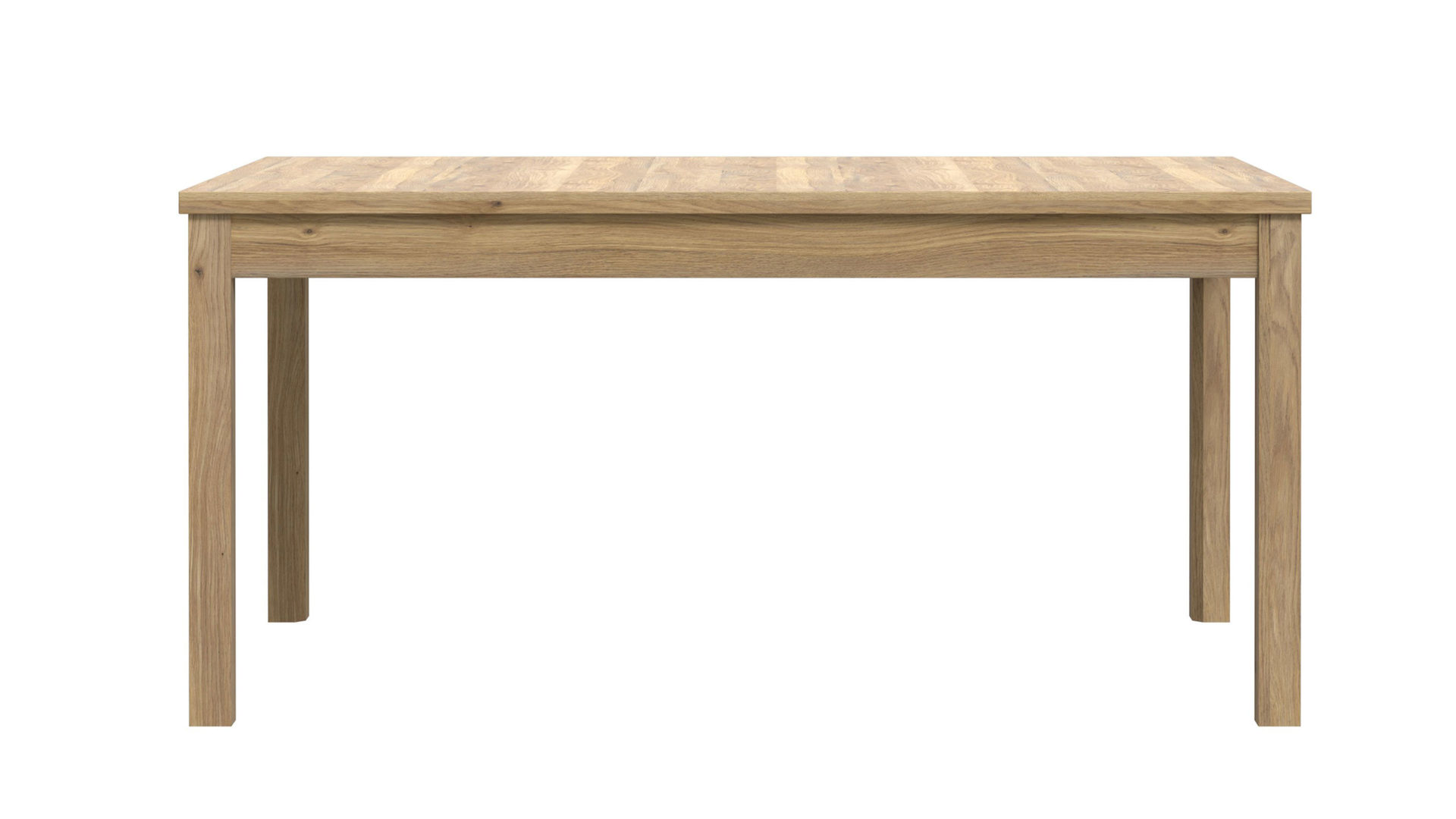Auszugtisch Forte® aus Holz in Holzfarben Wohnprogramm Jytana  - Funktions-Esstisch Mauvella Eiche – ca. 160-207 x 90 cm