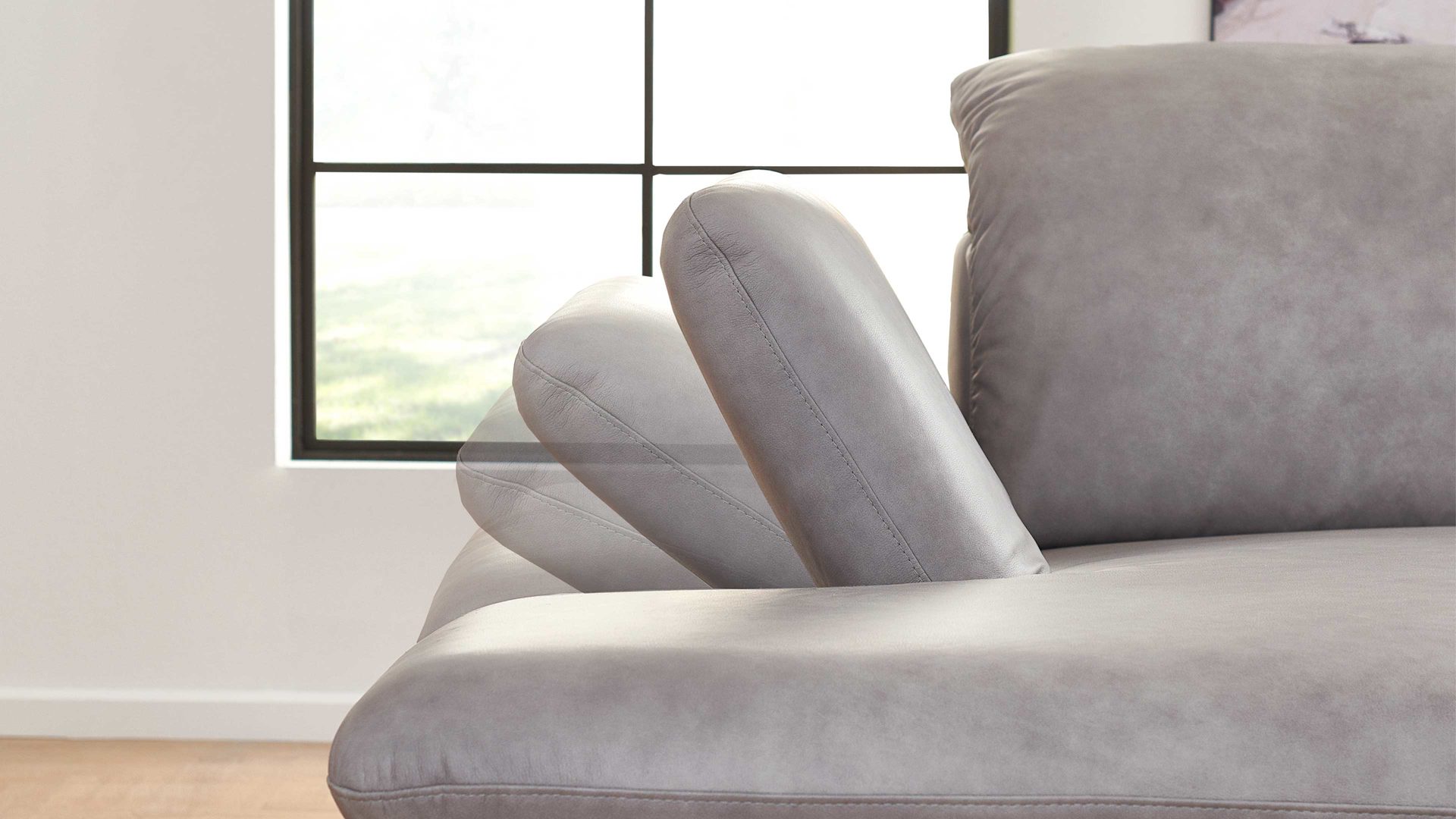 Funktion W.schillig i. i. aus Metall in Transparent W.SCHILLIG Polsterserie Select Venus plus - Seitenteilverstellung SV1 manuell