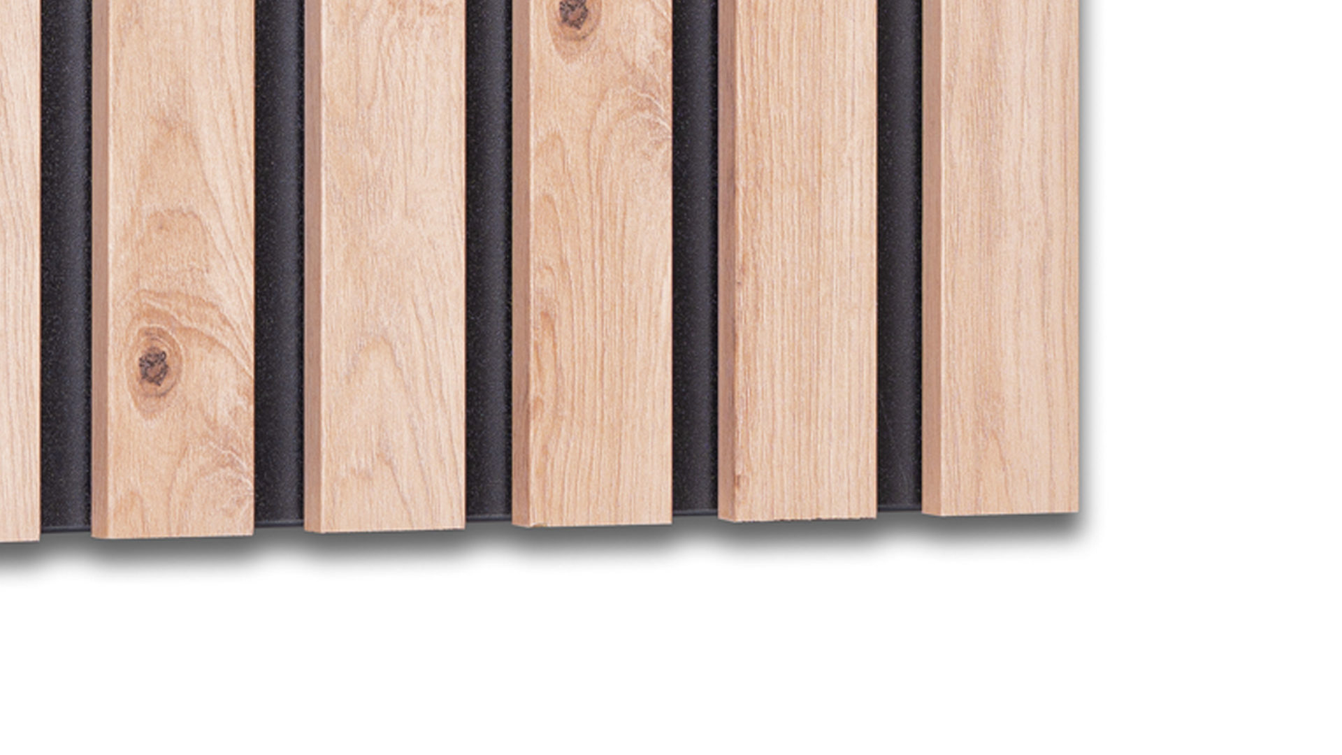 Wandgarderobe M2 kollektion aus MDF in Holzfarben Hell Wandgarderobe Tip 3 Artisaneiche & Schwarz – ca. 45 x 90 cm