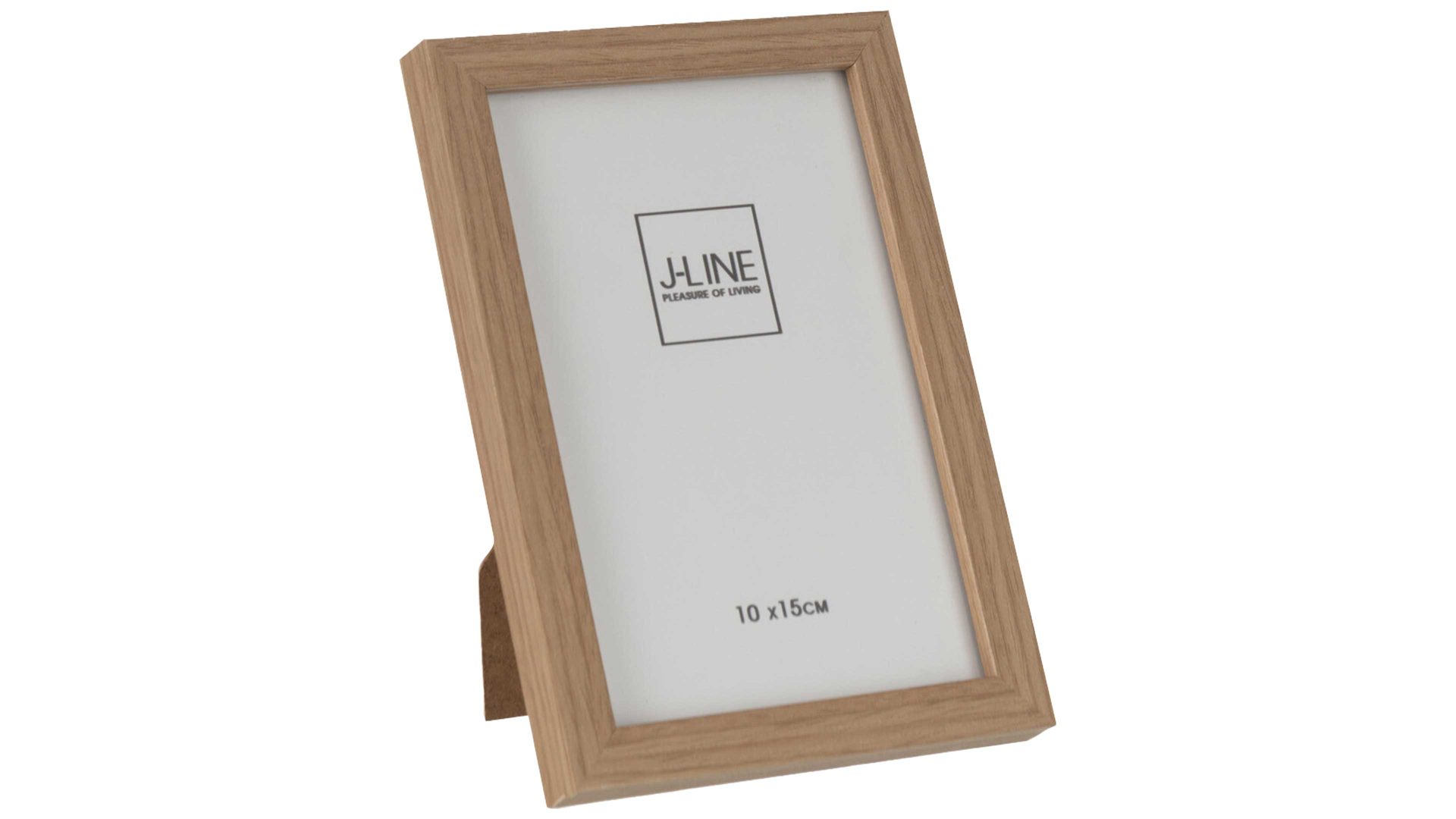 Bilderrahmen Jolipa aus Holz in Holzfarben Bilderrahmen Klass helles Holz – ca. 12 x 17 cm