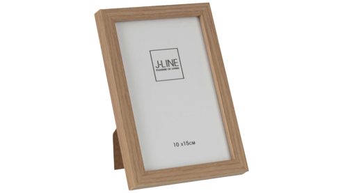 Bilderrahmen Jolipa aus Holz in Holzfarben Bilderrahmen Klass helles Holz – ca. 12 x 17 cm