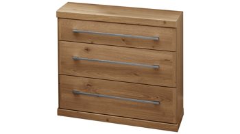 Nachtkommode Wiemann | oeseder aus Holz in Holzfarben WIEMANN Schlafzimmerserie Mainau 2 - Nachtkommoden-Set Bianco Eiche - zweiteilig, Breite ca. 50 cm