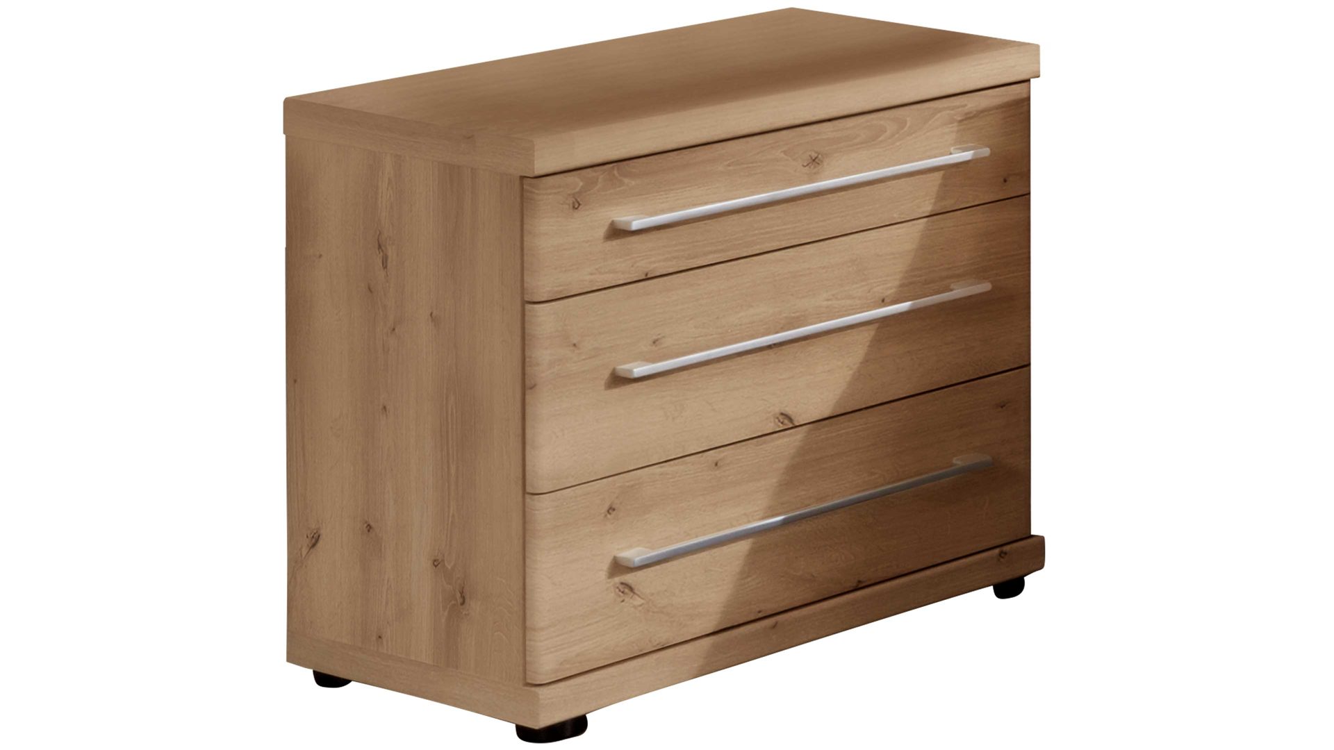 Nachtkommode Wiemann | oeseder aus Holz in Holzfarben WIEMANN Schlafzimmerserie Mainau 2 - Nachtkommoden-Set Bianco Eiche - zweiteilig, Breite ca. 50 cm