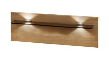 Paneel Wiemann | oeseder aus Holz in Holzfarben WIEMANN Schlafzimmerserie Mainau 2 - Paneel-Set Bianco Eiche - zweiteilig, Breite ca. 50 cm