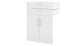 Türen-Set Mäusbacher i.i. aus Holz in Weiß Büroprogramm Big Profi - Türen & Schubkasten-Set Weiß - zwei Türen & zwei Schübe, ca. 77 x 104 cm