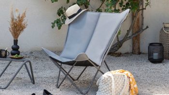 Lafuma Lounge Faltstuhl POP UP XL silberfarbenes BeComfort titanfarbenes Lamstedt Cuxhaven Bremerhaven