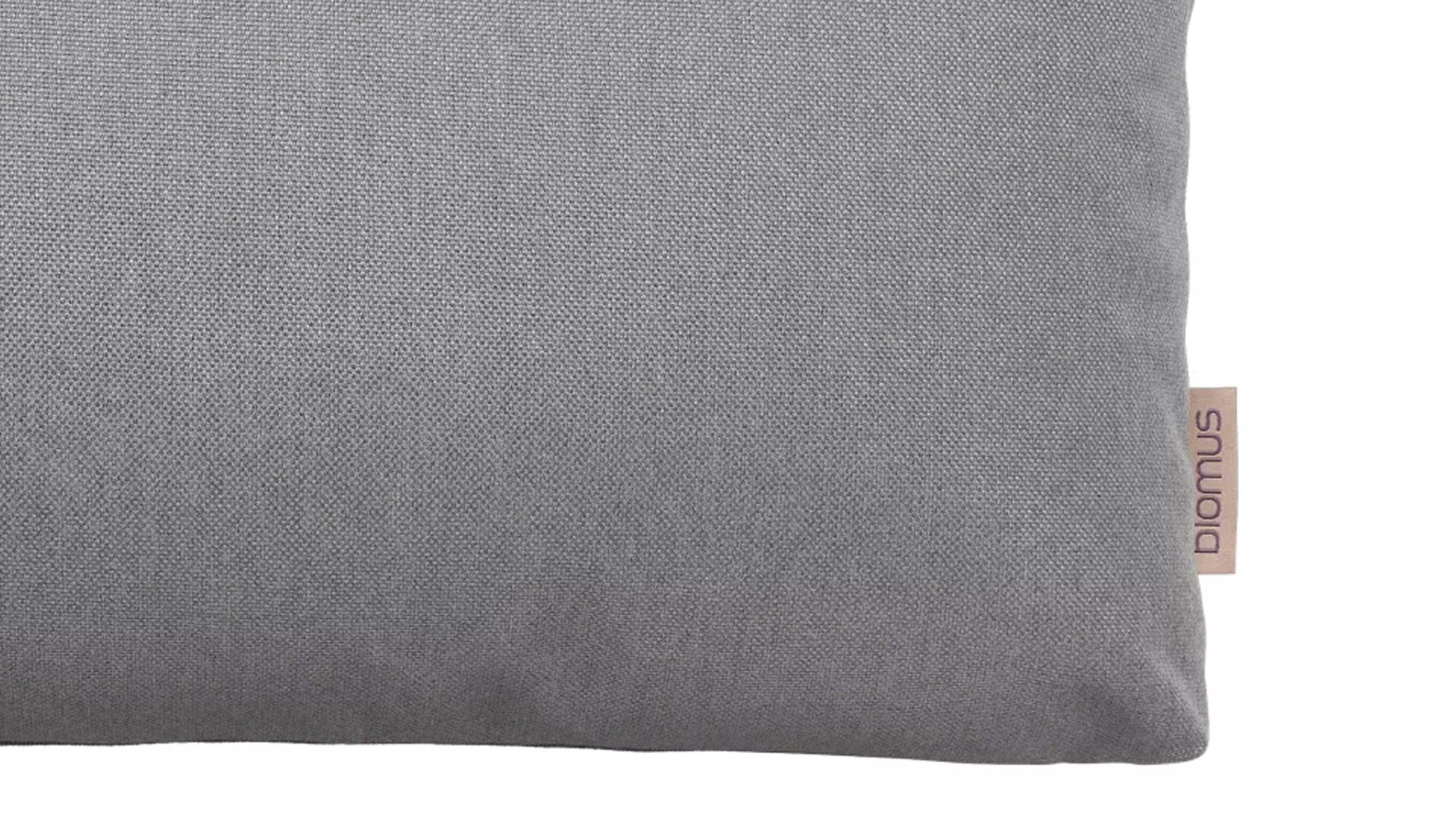 Kissen Blomus aus Kunstfaser in Grau blomus Outdoor Lounge-Kissen Stay steinfarbene Kunstfaser – ca. 70 x 30 cm