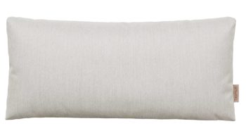 Kissen Blomus aus Kunstfaser in Weiß blomus Outdoor Lounge-Kissen Stay wolkenfarbene Kunstfaser – ca. 70 x 30 cm