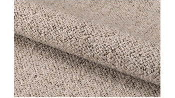 Schwingstuhl Actona group aus Stoff in Beige Schwingstuhl Adele beiger Stoffbezug Monza 60 & schwarzes Metallgestell