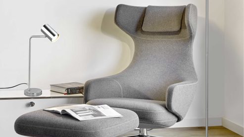 Tischleuchte Trio lighting for you aus Metall in Nickel TRIO Leuchten Tischleuchte Marley nickelfarbenes Metall - Höhe ca. 45 cm