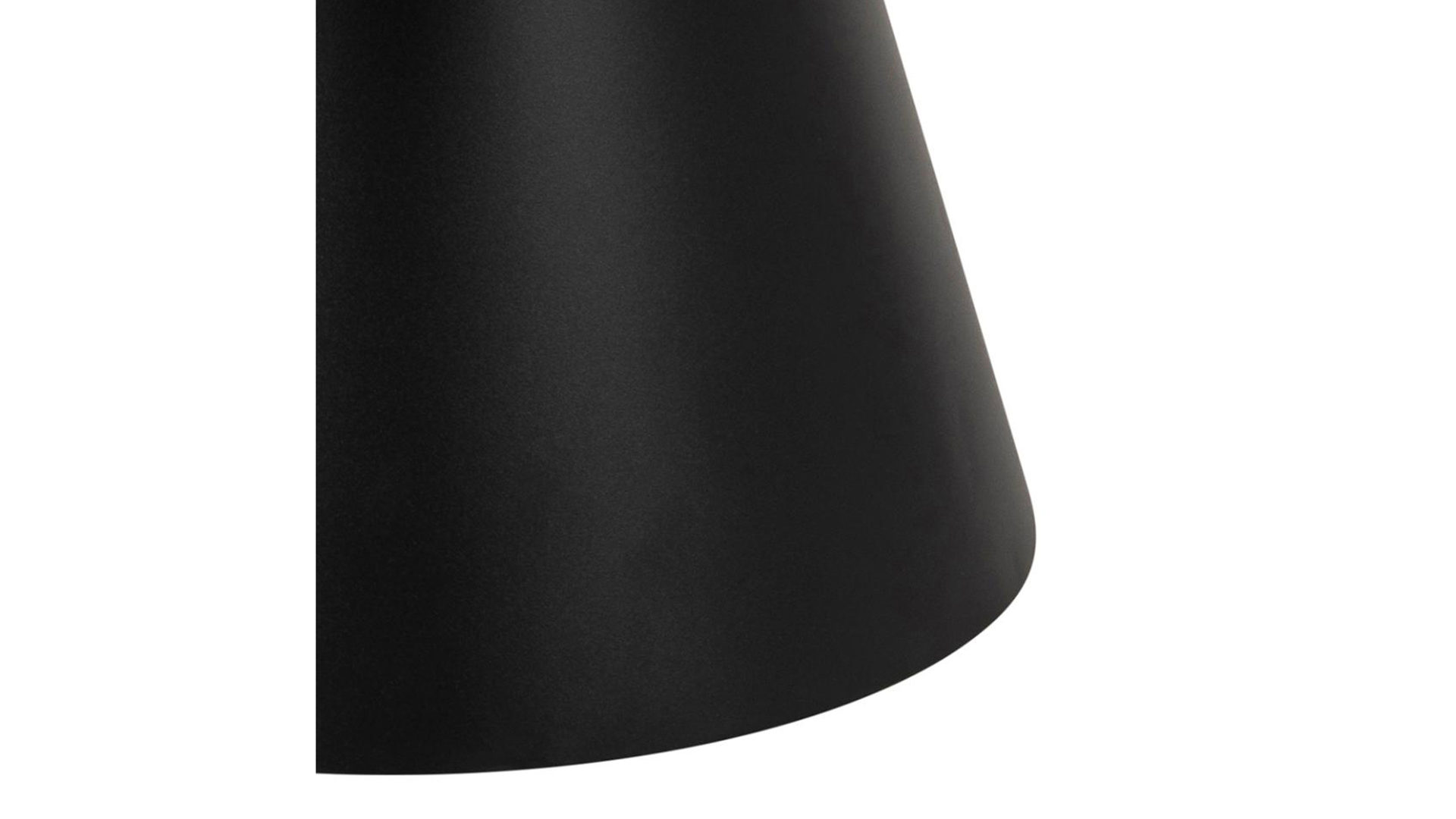 Couchtisch Actona group aus Glas in Schwarz Couchtischserie Soli Schwarz & Schwarz - ca. 46 x 45 cm