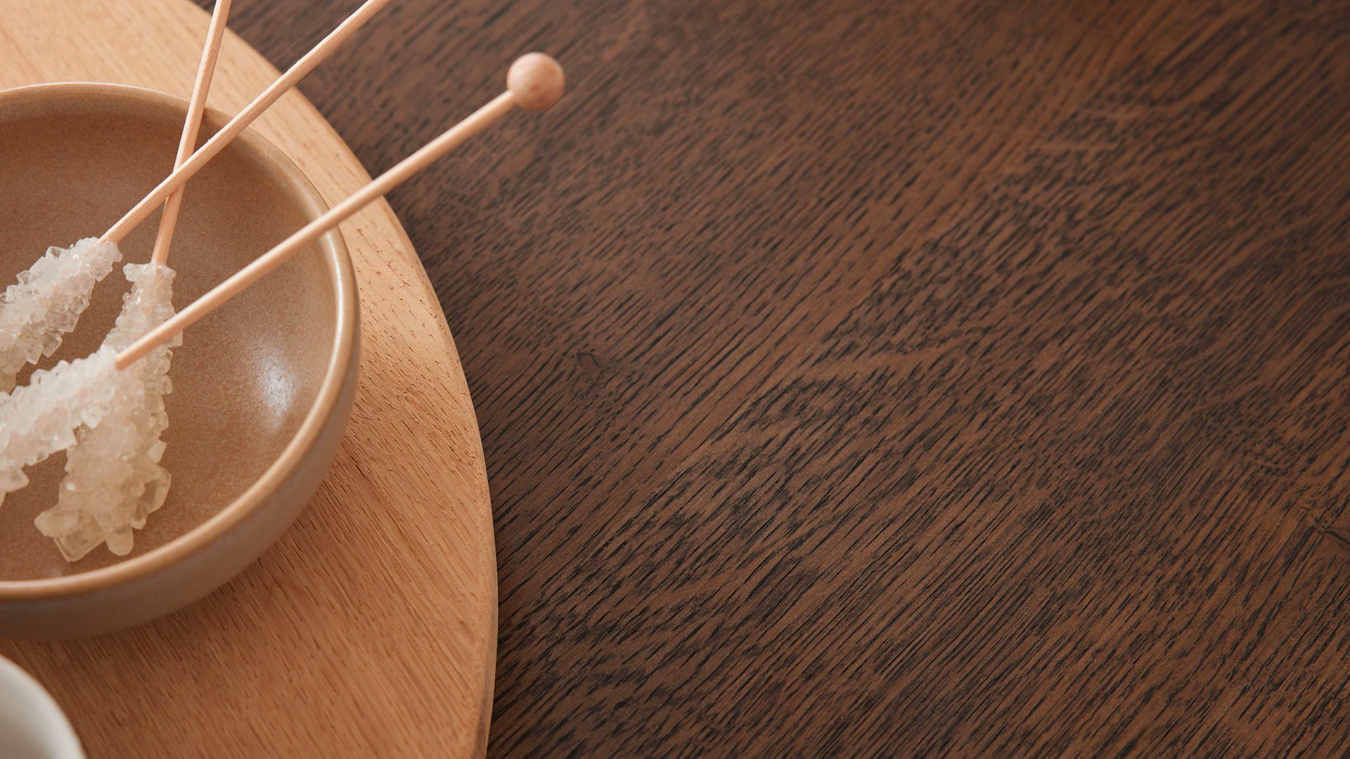 Esstisch Interliving aus Holz in Holzfarben Dunkel Interliving Esszimmer Serie 5116 – Esstisch Mooreiche & schwarzer Stahl - ca. 180 x 100 cm