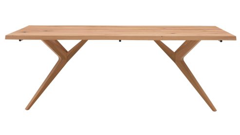 Esstisch Interliving aus Holz in Schwarz Interliving Esszimmer Serie 5118 – Esstisch 6923 Charakter-Eiche - ca. 200 x 100 cm