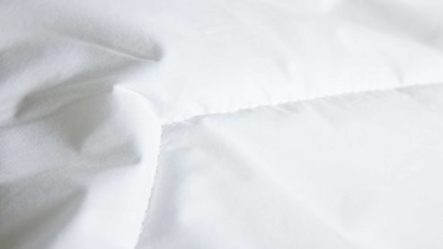 Faserdecke Interliving aus Stoff in Weiß Interliving Bettdecke Serie 9201 - Sommerdecke extraleicht, ca. 500 g - ca. 155 x 220 cm