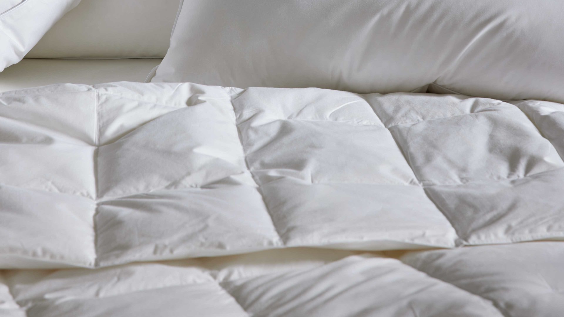 Daunendecke Interliving aus Stoff in Weiß Interliving Bettdecke Serie 9204 - Daunendecke als Sommerbett extraleicht, ca. 280 g Daunen - ca. 155 x 200 cm