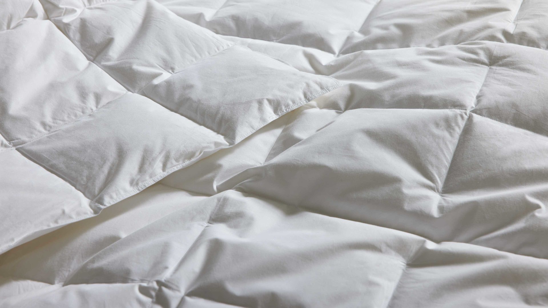 Daunendecke Interliving aus Stoff in Weiß Interliving Bettdecke Serie 9204 - Daunendecke als Sommerbett extraleicht, ca. 470 g Daunen - ca. 240 x 220 cm