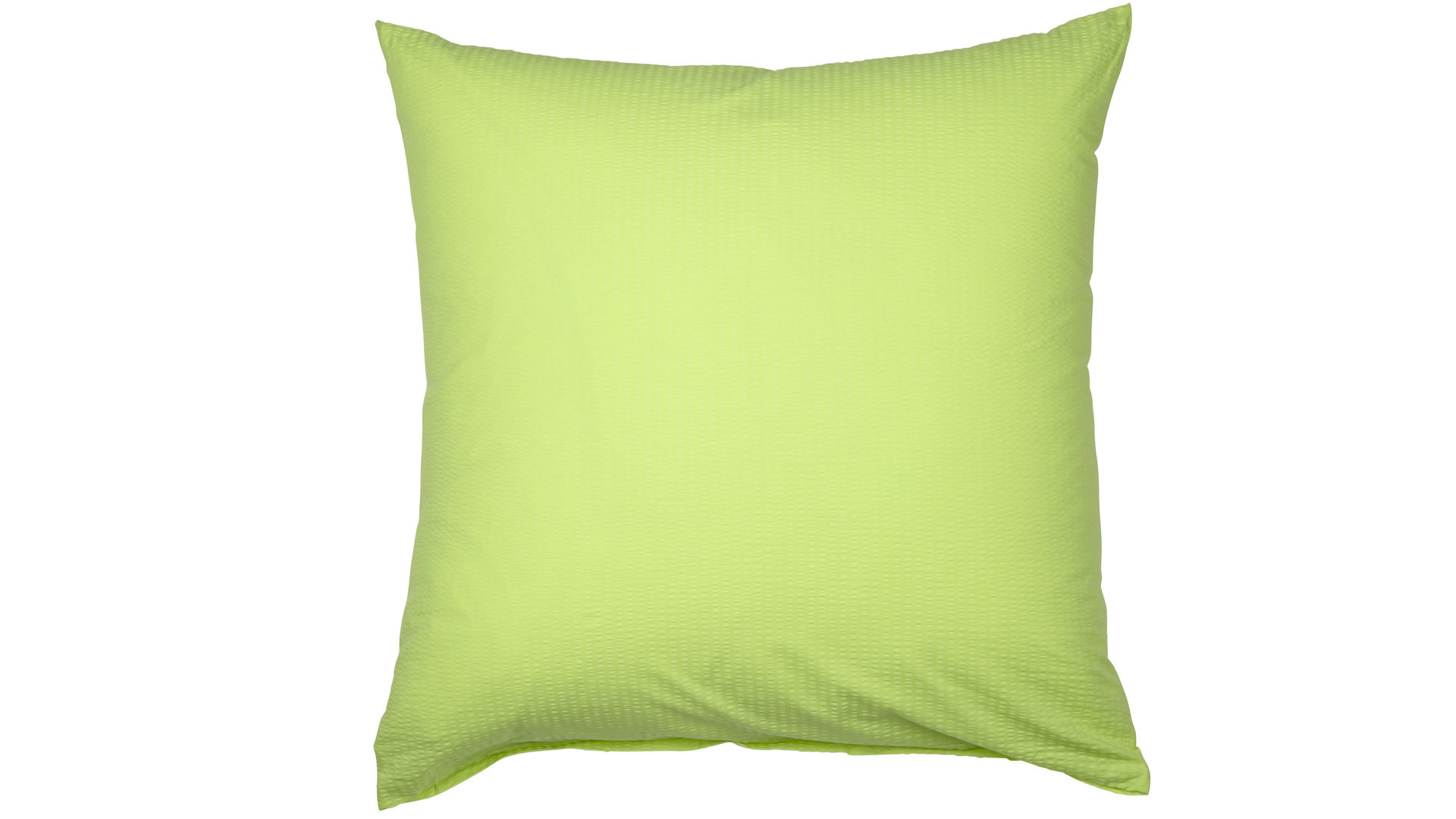 Bettwäsche-Set Janine® aus Naturfaser in Grün Janine® Bettwäsche-Set apfelgrün – ca. 155 x 220 cm