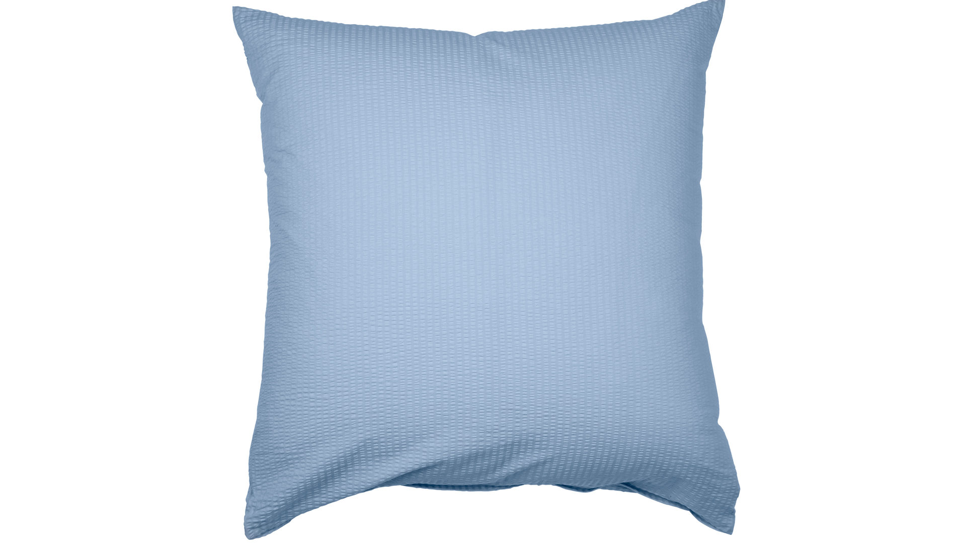 Bettwäsche-Set Janine® aus Naturfaser in Mittelblau Janine® Bettwäsche-Set Perlblau – ca. 200 x 200 cm