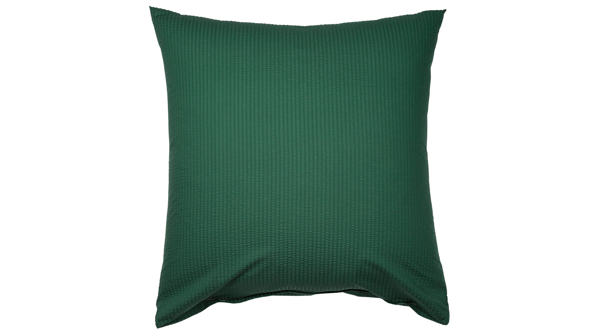 Bettwäsche-Set Janine® aus Naturfaser in Dunkelgrün Janine® Bettwäsche-Set waldgrün – ca. 135 x 200 cm