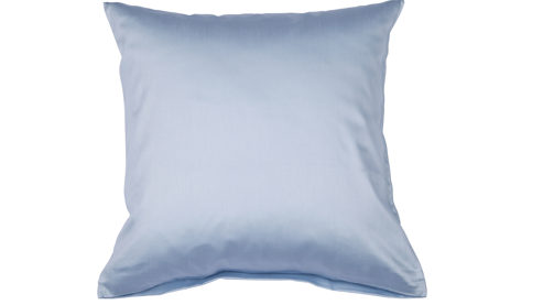 Bettwäsche-Set Janine® aus Naturfaser in Mittelblau Janine® Bettwäsche-Set Perlblau - ca. 135 x 200 cm