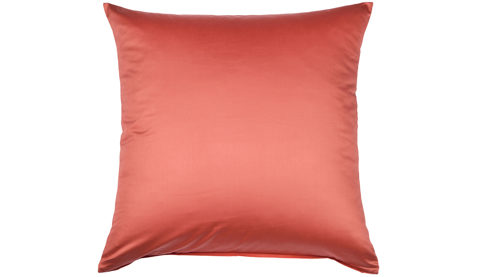 Bettwäsche-Set Janine® aus Naturfaser in Hellrot Janine® Bettwäsche-Set Marsala - ca. 155 x 220 cm