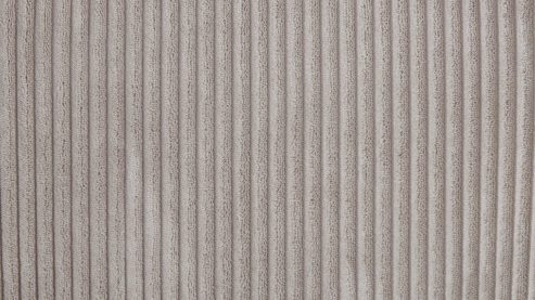 Vierfußstuhl WOODS & TRENDS aus Stoff in Hellgrau WOODS & TRENDS Armlehn-Polsterstuhl Arielle holzkohlefarbener Breitcord & schwarzes Metall