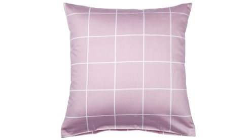 Bettwäsche-Set Janine® aus Naturfaser in Pink Janine Bettwäsche-Set Kreiderosé - ca. 155 x 220 cm