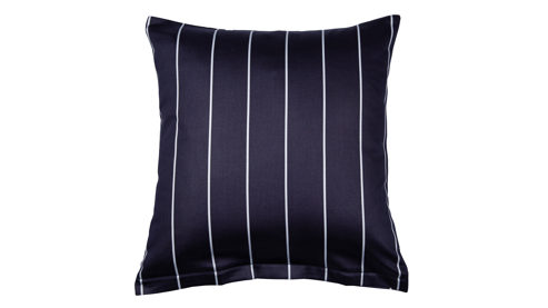 Bettwäsche-Set Janine® aus Naturfaser in Dunkelblau Janine Bettwäsche-Set Nachtschattenblau - ca. 155 x 220 cm