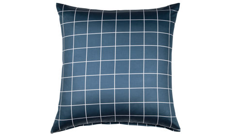 Bettwäsche-Set Janine® aus Naturfaser in Blau Janine® Bettwäsche-Set Atlantik - ca. 135 x 200 cm