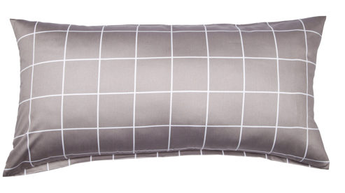 Kissenbezug /-hülle Janine® aus Naturfaser in Grau Janine® Kissenbezug Vulkan - ca. 40 x 80 cm