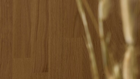 Lowboard Interliving aus Holz in Holzfarben  Wildeiche - zwei Türen, eine Schublade, Breite ca. 205 cm