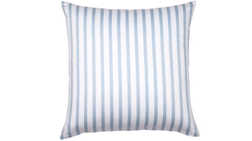 Bettwäsche-Set Janine® aus Naturfaser in Mittelblau Janine® Bettwäsche-Set Perlblau - ca. 155 x 220 cm