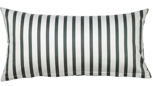 Kissenbezug /-hülle Janine® aus Naturfaser in Anthrazit Janine® Kissenbezug Anthrazit - ca. 40 x 80 cm