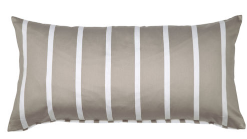 Kissenbezug /-hülle Janine® aus Naturfaser in Grau Janine® Kissenbezug Vulkan - ca. 40 x 80 cm