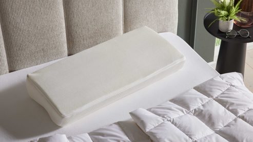 Nackenstützkissen Interliving aus Stoff in Weiß Interliving Nackenstützkissen Serie 9208 ca. 40 x 80 cm