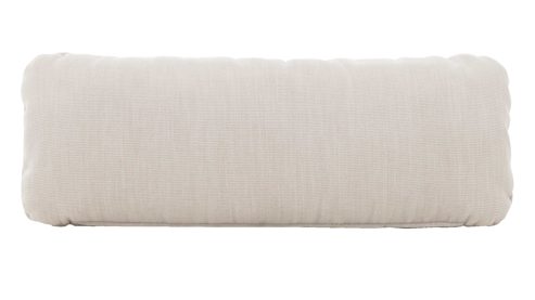 Einzelkissen Interliving aus Stoff in Weiß Interliving Sofa Serie 4450 - Nierenkissen ecrufarbener Webstoff LongLife Easy - ca. 58 x 25 cm