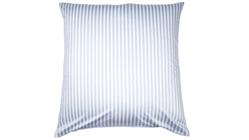 Bettwäsche-Set Janine® aus Naturfaser in Mittelblau Janine® Bettwäsche-Set Perlblau - ca. 135 x 200 cm