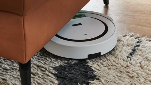 Ecksofa comfortmaster besser sitzen, liegen, leben aus Leder in Hellbraun Comfortmaster Spektra 1480 - Relax-Wohnlandschaft mit vielen Funktionen honigfarbenes LongLife-Leder Rustika LG 24 – Stellfläche ca. 237 x 255 cm