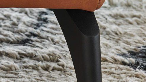 Ecksofa comfortmaster besser sitzen, liegen, leben aus Leder in Hellbraun Comfortmaster Spektra 1480 - Relax-Wohnlandschaft mit vielen Funktionen honigfarbenes LongLife-Leder Rustika LG 24 – Stellfläche ca. 237 x 255 cm