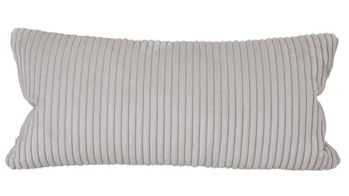 Ecksofa KAWOO aus Stoff in Hellgrau KAWOO Serie 7544 - Ecksofa mit Kopfteilverstellung hellgrauer Breitcord GCT 9 - Stellfläche ca. 326 x 187 cm