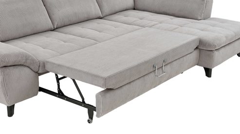 Funktion Megapol aus Metall in Transparent Polsterprogramm VS-MP1028 - Bettfunktion manuell