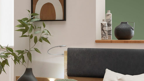 Möbelbeleuchtung PARTNERRING COLLECTION aus Metall in Silber PARTNERRING COLLECTION Schlafzimmerprogramm Pasadena – Flexleuchten-Set Silberfarben - zweiteilig