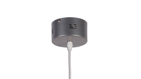 Pendelleuchte Näve aus Metall in Silber näve LED-Hängelampe Ufo silberfarbenes Metall – Durchmesser ca. 34 cm